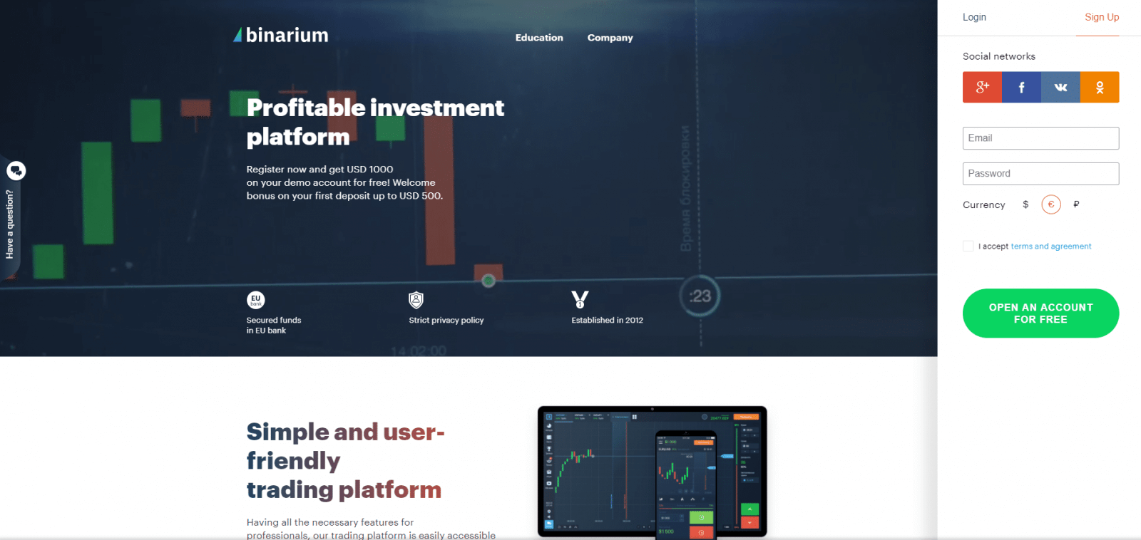 Binarium Review