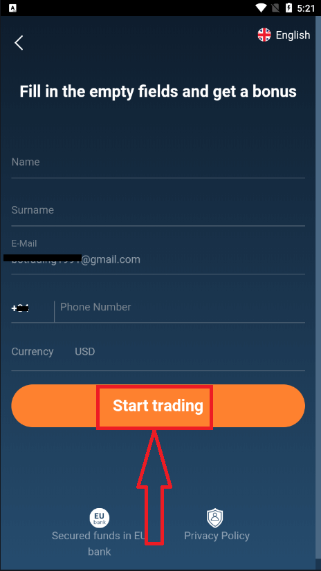 How to Open a Demo Account on Binarium