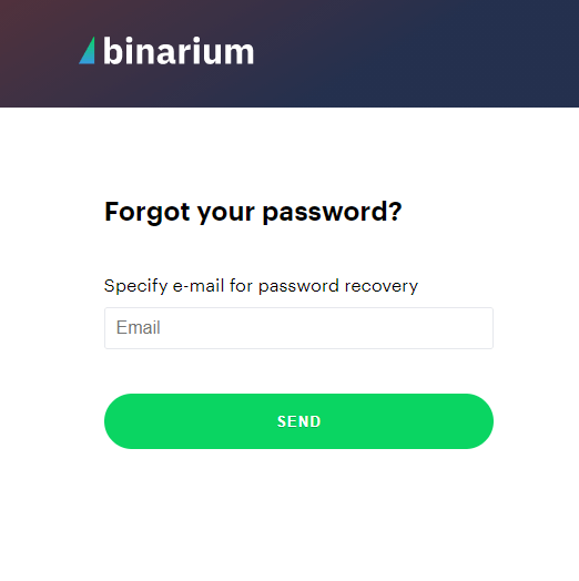 How to Log in to Binarium