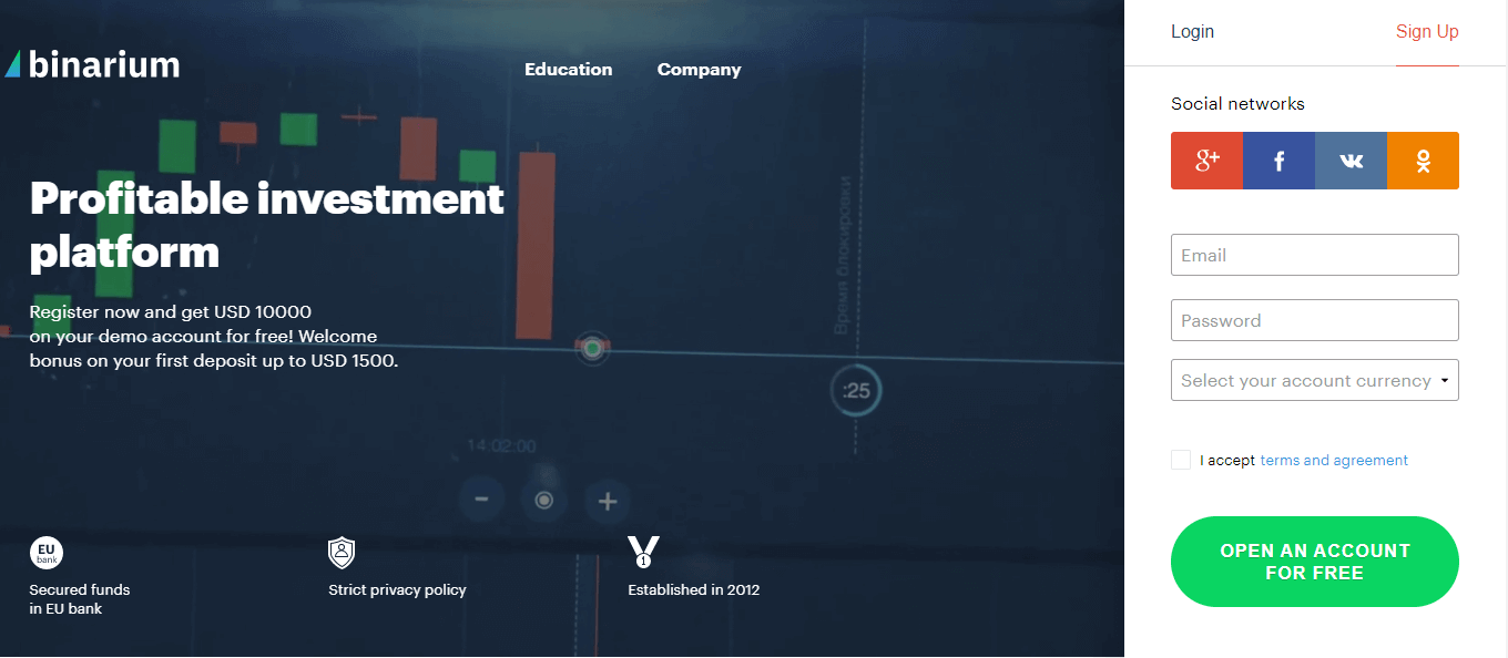 How to Open a Demo Account on Binarium