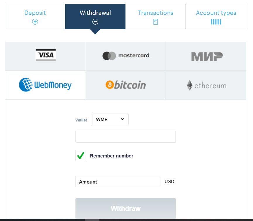 How to Withdraw Money from Binarium